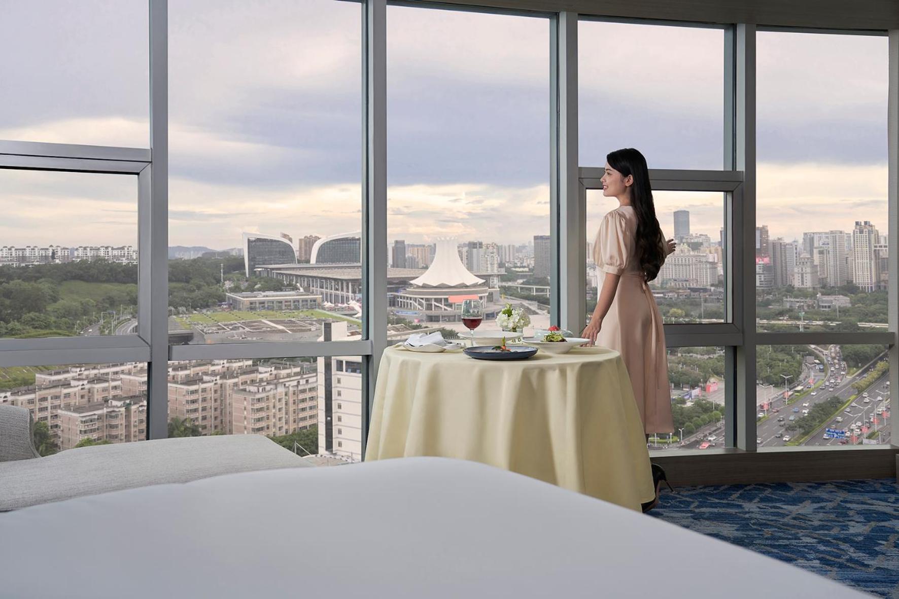 Nanning Marriott Hotel Bagian luar foto
